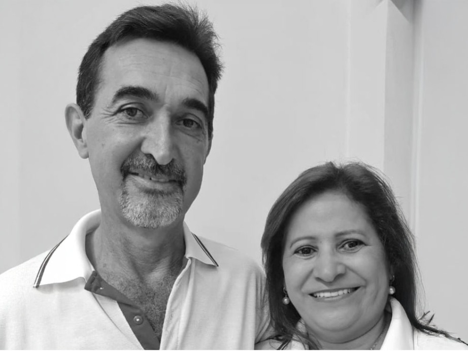 Foto de Lúcia e Adir